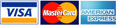 Mastercard Visa American Express